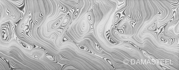 Текстура дамасской стали