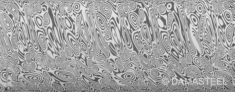 Дамасская сталь паттерн