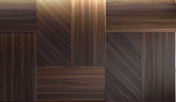 Шпонированные панели Topperfo Micro Ulme Stone Edition Acoustic Wood Panel