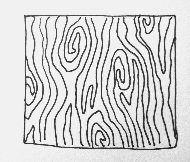 Имитация дерева рисунок