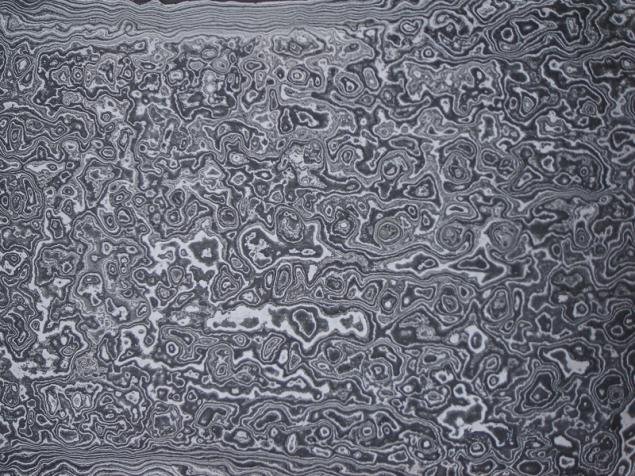 Дамаск сталь фактура