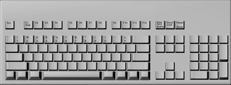 Текстура клавиатуры