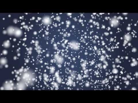 Текстура падающего снега