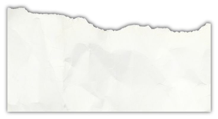 Рваный край бумаги