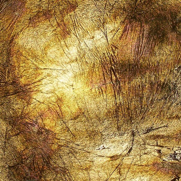 Золотая поталь фон