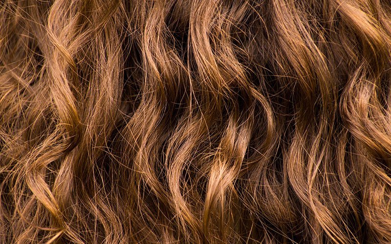 Волнистые волосы текстура