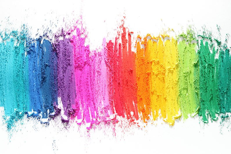 Цветные штрихи