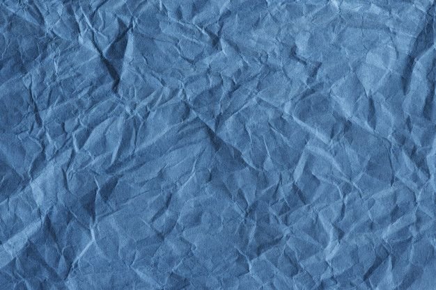 Мятая бумага голубая