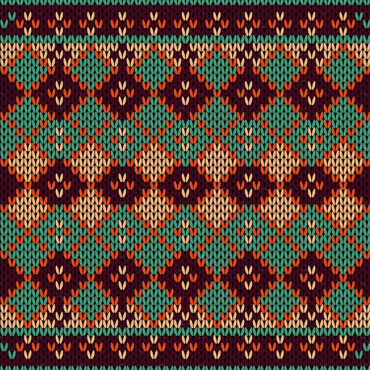 Орнамент для свитера паттерн