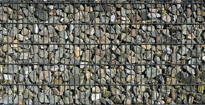 Пергоны забор из габионов