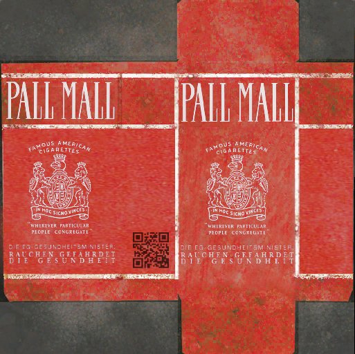 Текстура пачки сигарет