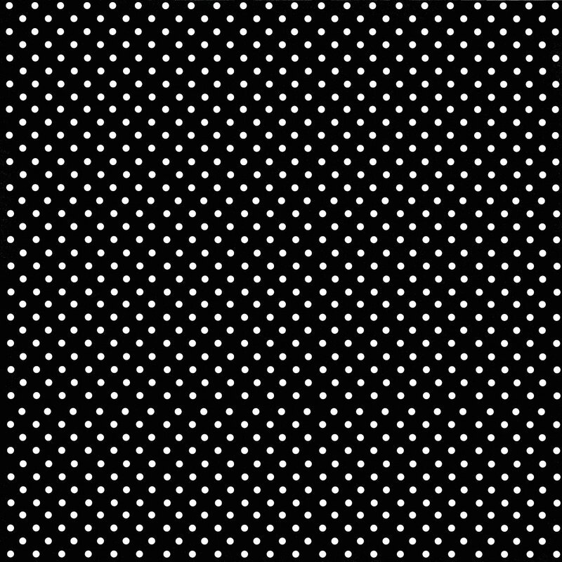 Черно белый горошек