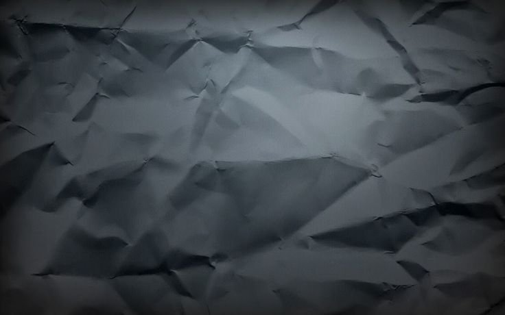 Черная мятая бумага