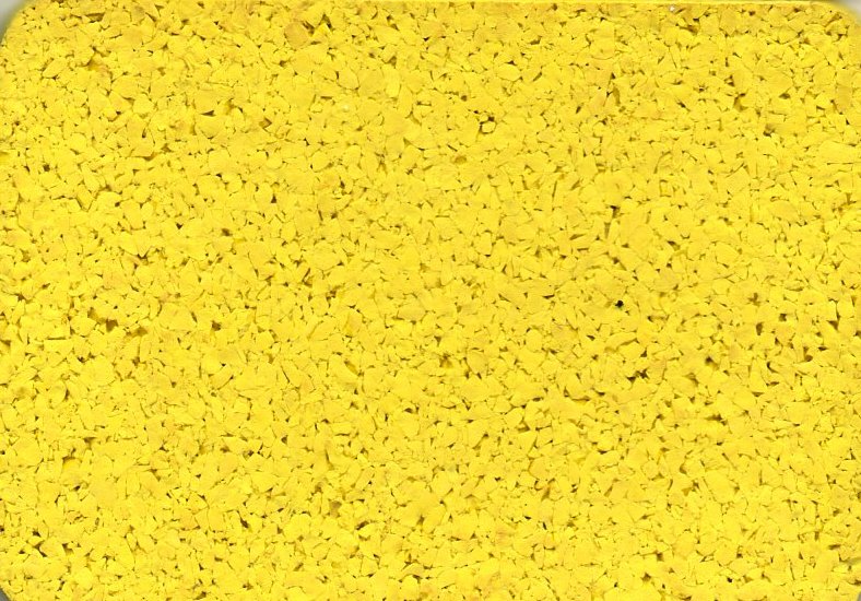 Резиновое покрытие желтое