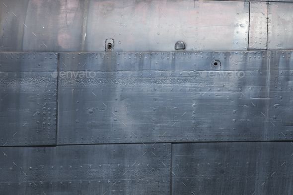 Металлическая обшивка корабля