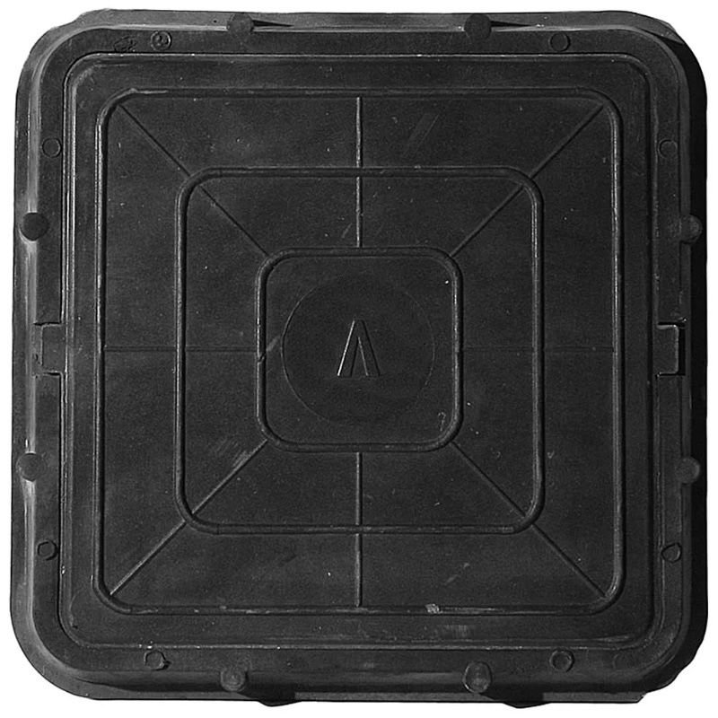 Люк полимерно-композитный 685х685 квадрат (в ассорт.)