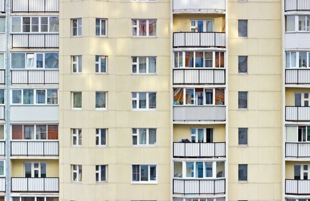 Фасад хрущевки