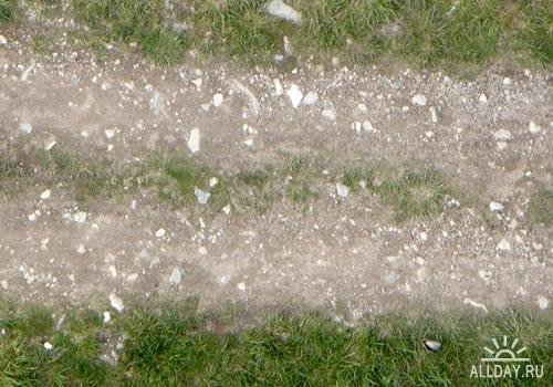 Текстура проселочной дороги