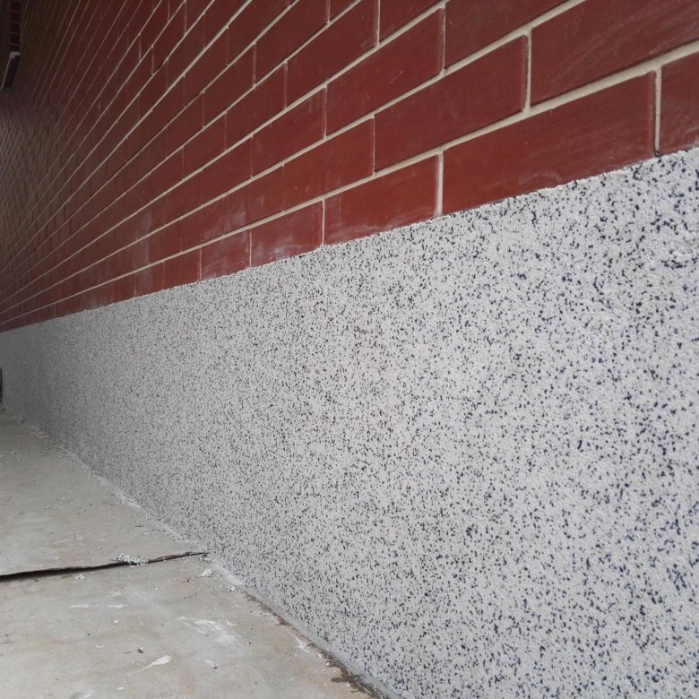 Декоративная штукатурка цоколя