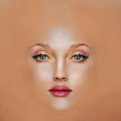 Текстура лица человека