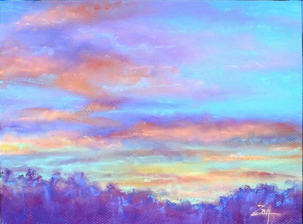 Пастельные пейзажи