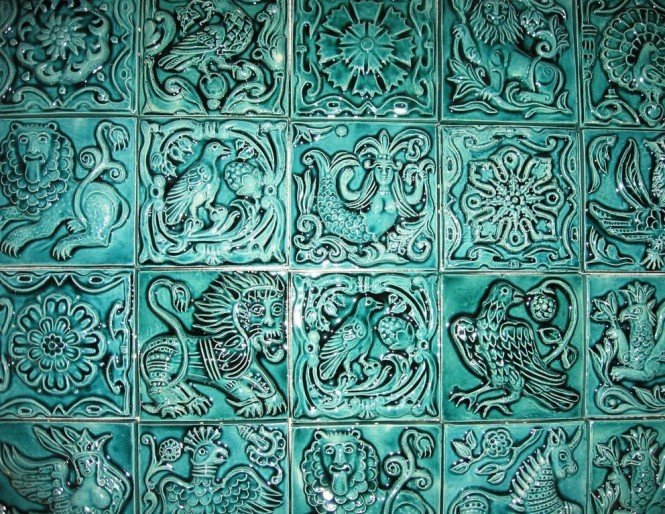 Древний Ярославль изразцы