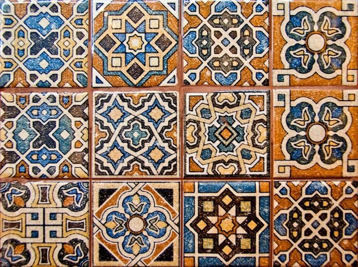 Плитка azulejo марокканский стиль