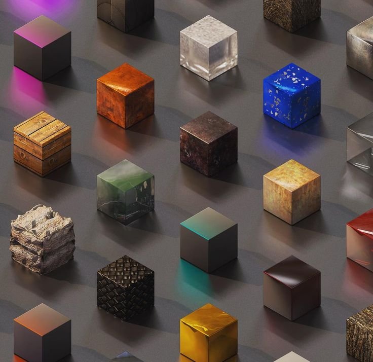 Стеклянный кубик