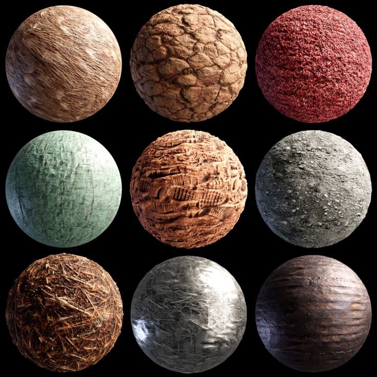 Материалы 3д Макс PBR