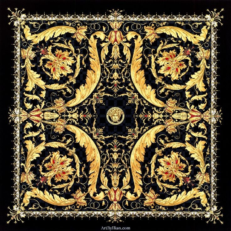 Версаче Барокко паттерн