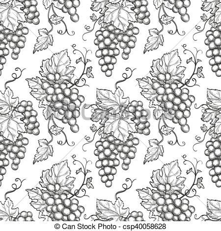 Виноград паттерн