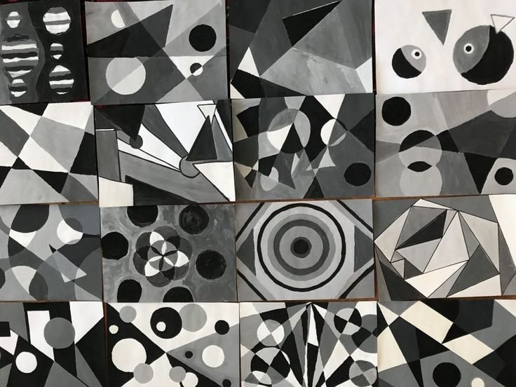 Абстрактные геометрические композиции