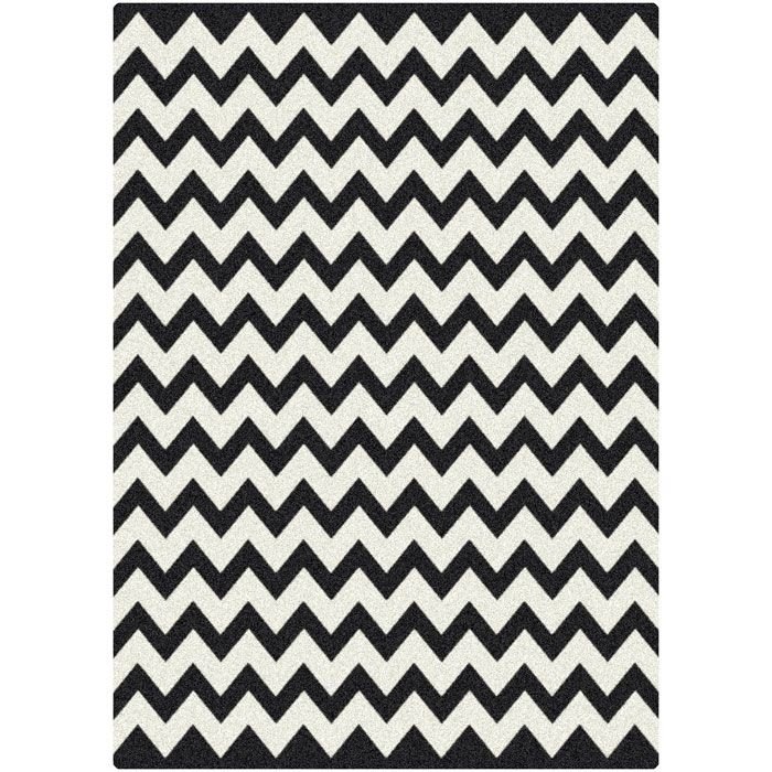 Ковер орнамент черно белый