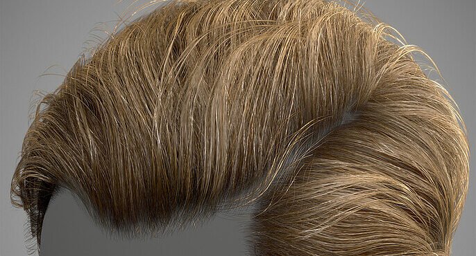 Текстура волос для моделирования