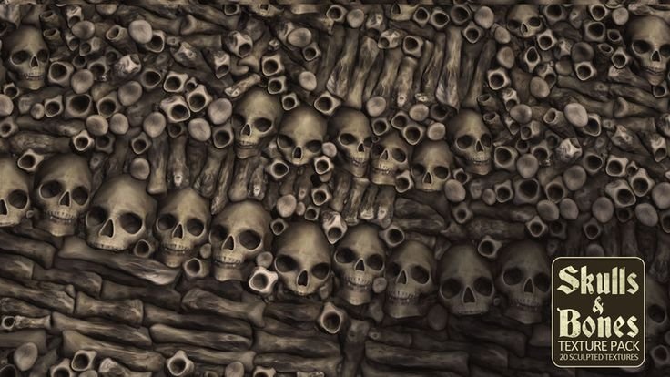 Текстура кости бесшовная