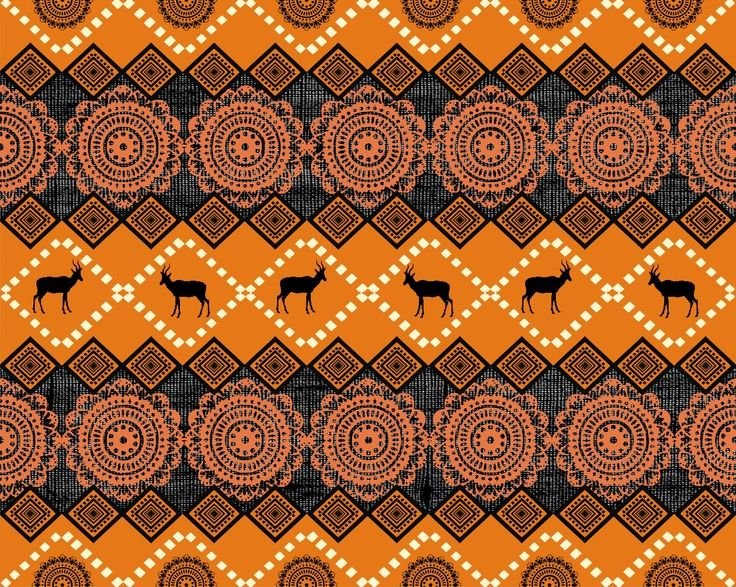 Бразилия национальные узоры паттерны