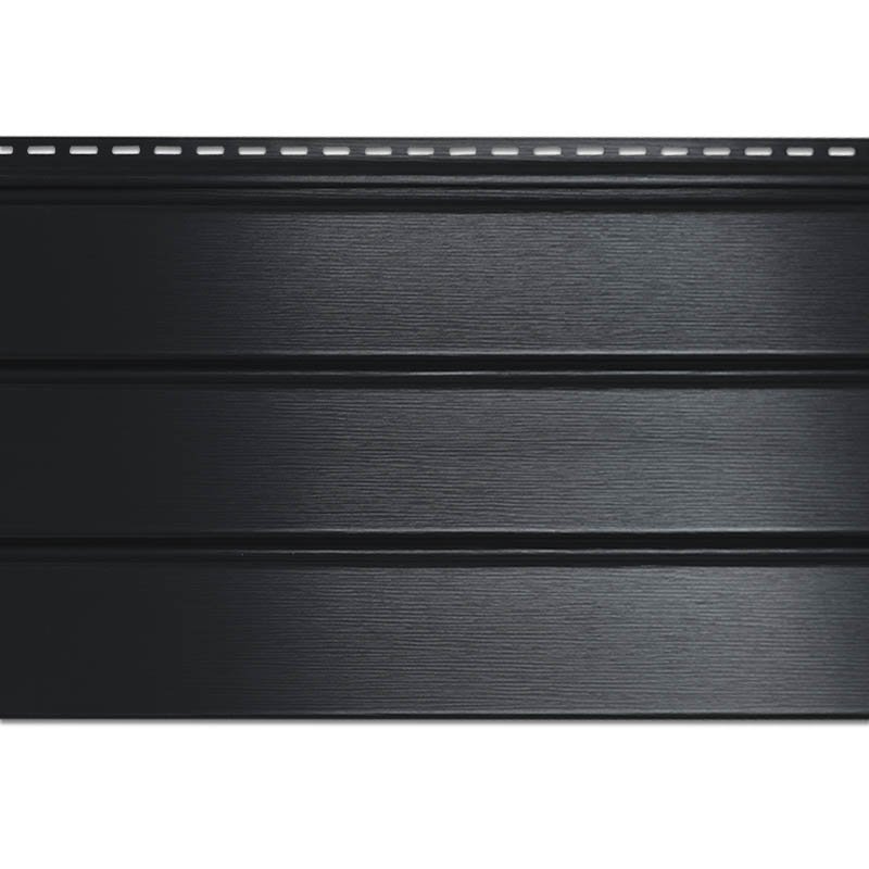 Софит "ю-пласт" с частичной перфорацией, коричневый