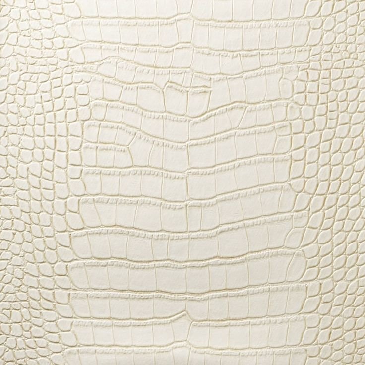 Кожа крокодила белая