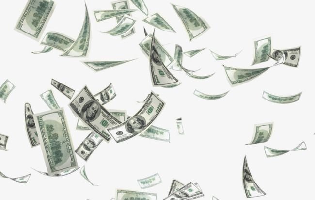 Деньги падают