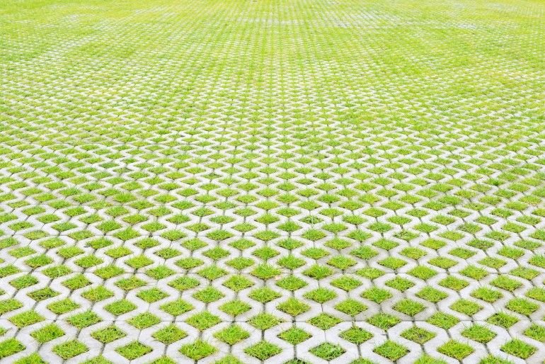 Экопарковка травница бетонная