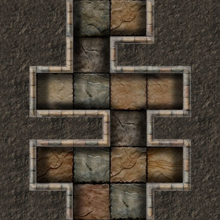 Тайлы подземелья 2д