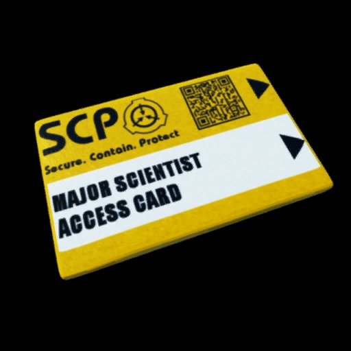Карточки SCP Secret Laboratory