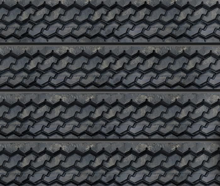 Текстура шины сбоку