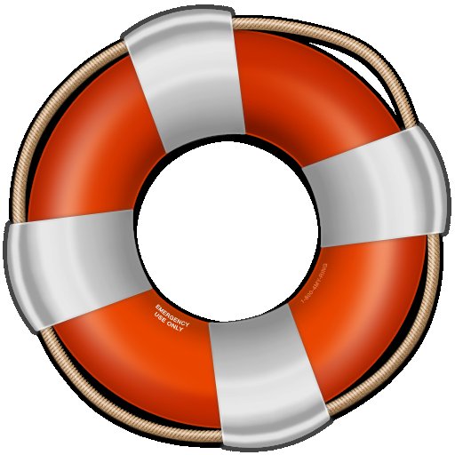 Спасательный круг значок