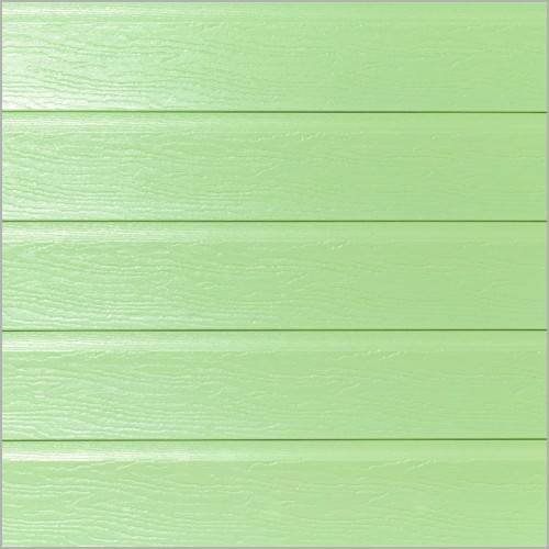 Вагонка зеленого цвета