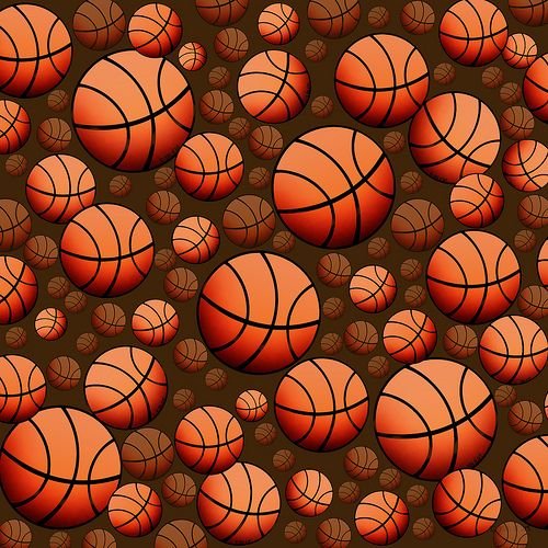 Баскетбольный мяч фон