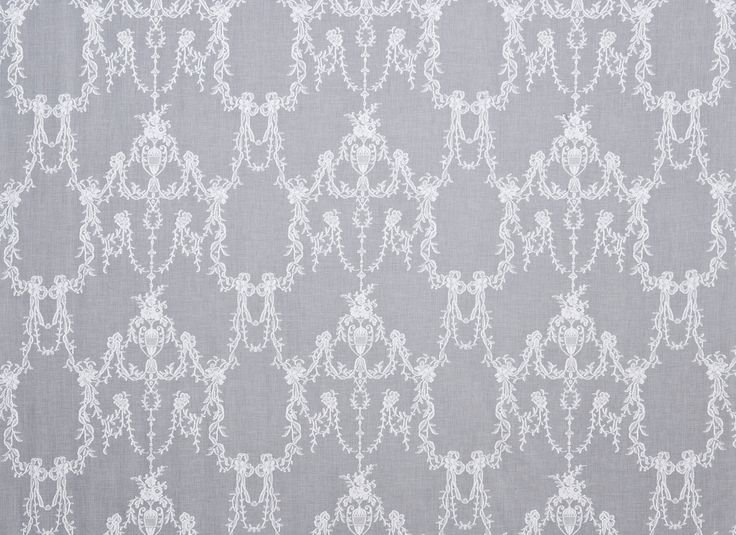 Тюль с орнаментом
