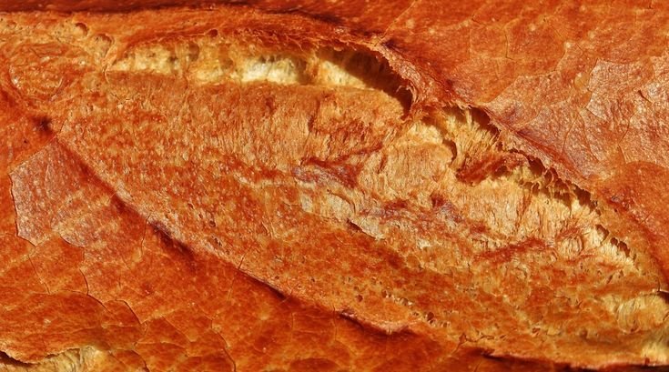 Текстура корки хлеба