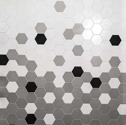 Плитка equipe Scale - Hexagon White