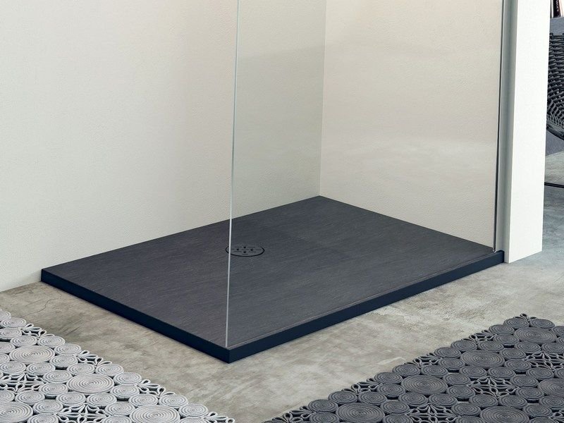 Поддон для душа черный 120х90 RGW